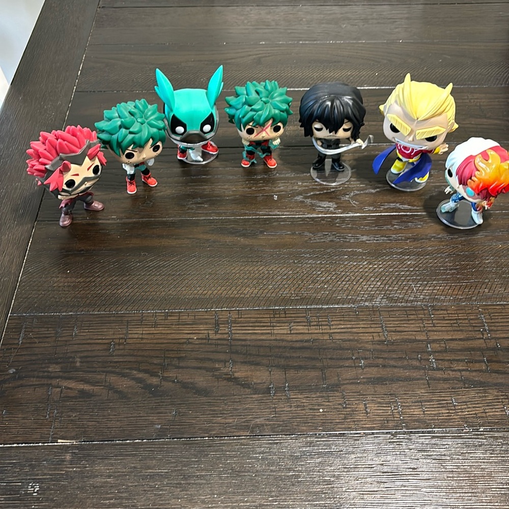 My hero Funko pop figures movie coming out next year